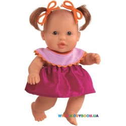 Младенец девочка Грета в розовом платье Paola Reina 01247